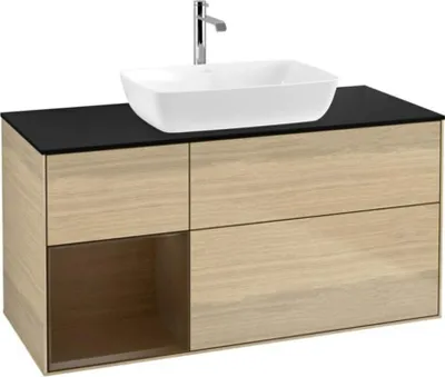Produktbild von Villeroy & Boch F822GNPC Waschbeckenunterschrank Finion F82