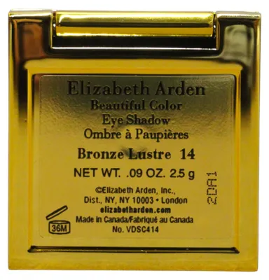 Produktbild von Elizabeth Arden, Beautiful Color Mono, Lidschattenpuder, 14, Bronz Lustre, 1 Farbton, 2,5 g