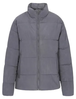 Produktbild von Herren Jacke Grau Größe M DreiMaster Maritim Kollektion mit Stehkragen und Reißverschluss