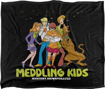 Obrázek produktu pro Scooby Doo - deka "Meddling Kids" TV18522 (jedna velikost) (Vícebarevná)