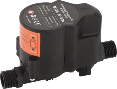 Zdjęcie produktu dla Pompa podnosząca ciśnienie wody W pełni automatyczna, cicha, mała pompa prysznicowa z recyrkulacją DC 24V Wtyczka UE 100-240V