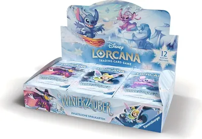 Produktbild von Ravensburger 11098882 Disney Lorcana TCG: Booster Display_Winterzauber (DE)