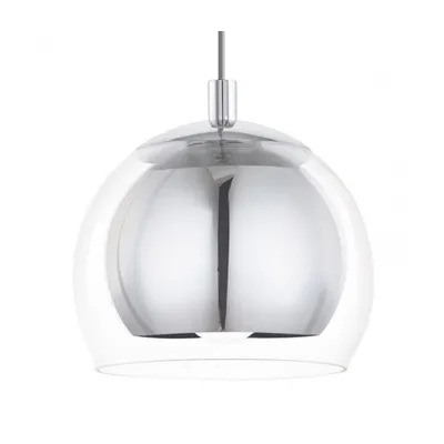 Produktbild von EGLO Rocamar, Flexible Halterung, Chrom, Transparent, Transparent, Glas, Stahl, Rund, Drinnen
