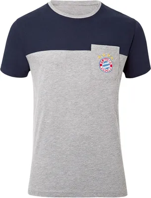 Produktbild von FC Bayern München - Herren Shirt * Classic navy/grau 20225 Gr. L