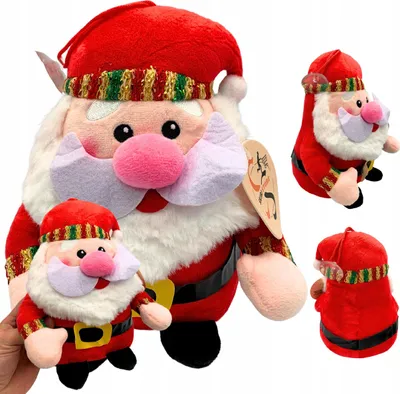 Produktbild von Weihnachten Plüsch Weihnachtsmann Maskottchen Winter Plüschtier