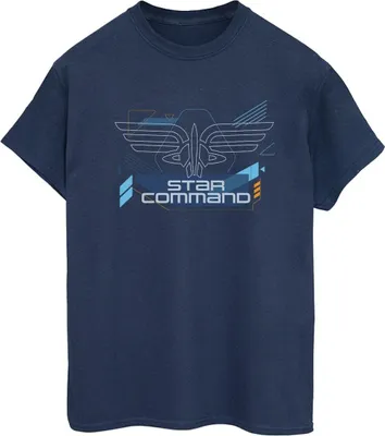 Produktbild von Disney - "Lightyear Star Commands" T-Shirt für Damen BI50404 (S) (Marineblau)