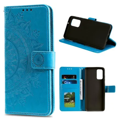 Obrázek produktu pro Huawei P Smart 2021 Pouzdro na mobilní telefon Flip Case Cover Ochranný kryt Mandala Rose Gold