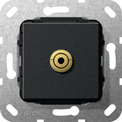 Produktbild von GIRA 5649 10, 3,5 mm, Schwarz
