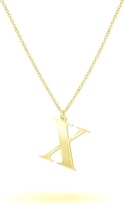 Produktbild von BEKA&BELL Anhänger mit Kette 925-Sterling Silber vergoldet Glänzend 45cm