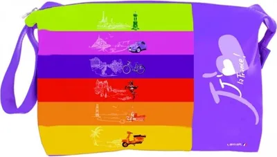 Produktbild von Kulturtasche J´taime la France - Frankreich
