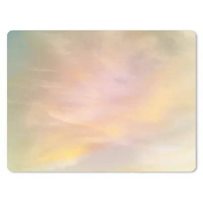 Produktbild von MuchoWow® Mauspad Mousepad Pastellwolken 40x30 cm - Mousepads - Maus Mat - Pad - Mausunterlage - Anti Rutsch