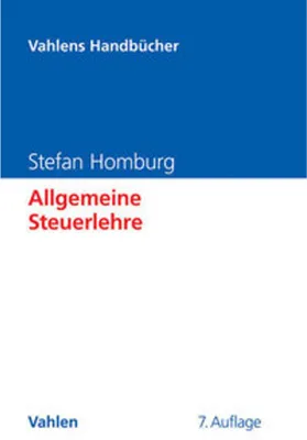Immagine prodotto di Allgemeine Steuerlehre
