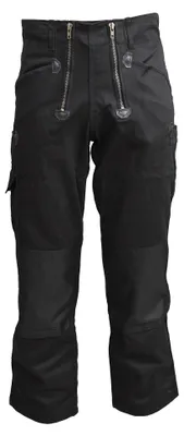 Produktbild von TMG 400 Herren Arbeitshose aus Baumwolle mit Cordura Knieverstärkung schwarz, 46, Schwarz
