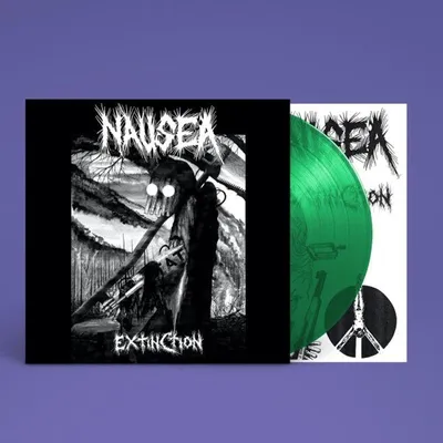 Produktbild von Nausea: Nausea: Extinction (remastered) (Green Vinyl) - Membran Media - (LP / E)