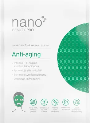 Immagine prodotto di Nanobeauty Maschera viso anti-età in nanofibre 1 pz.