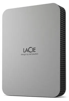 Immagine prodotto di LaCie Mobile Drive Moon Silver USB-C STLP5000400 external hard drive - 5TB