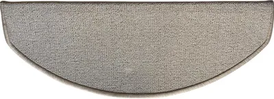 Produktbild von 15 Stück Stufenmatte 65x28cm Treppenschutz, Treppenteppich Beige, halbrund, selbstklebend