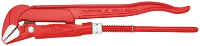 Zdjęcie produktu dla KNIPEX 83 20 010 Klucz do rur 45° malowany proszkowo na czerwono 320 mm