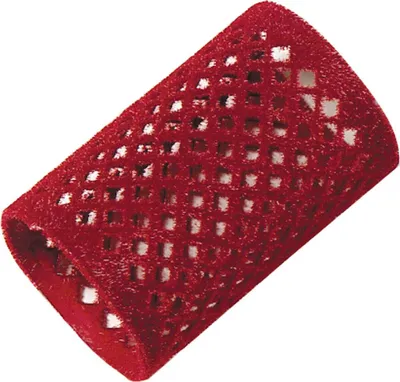 Produktbild von Comair Metallwkl. lang 12er 40mm rot befl 65mm Flocked metal curlers 4