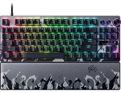 Produktbild von Razer HUNTSMAN V3 PRO TEN 8KHZ NIKO ED, Volle Größe (100%), Kabelgebunden, USB, Optischer Schlüsselschalter, Schwarz