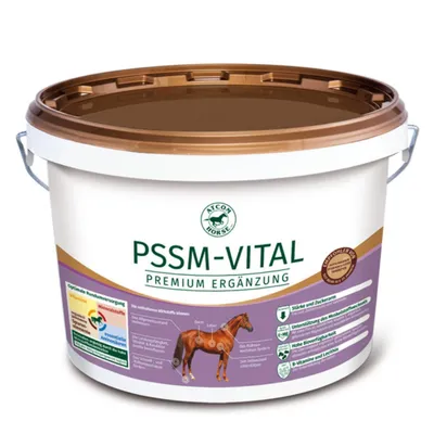 Produktbild von ATCOM PSSM-VITAL unpelletiert 9 kg | Rundum-Versorgung für PSSM & stoffwechselempfindliche Pferde