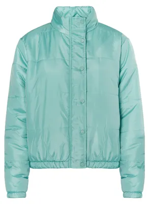 Produktbild von Leicht wattierte Damen Jacke mit Stehkragen in Grün, Größe M