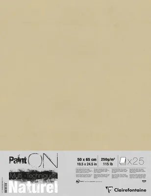 Obrázok produktu pre Clairefontaine 96542C, 25 listy