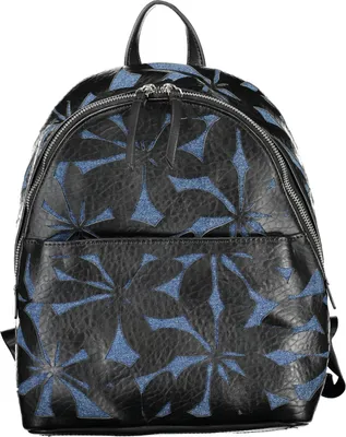 Produktbild von Damenrucksack Schwarz: Stilvoller Allrounder mit Kontrastdetails