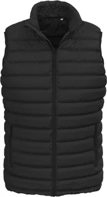 Immagine prodotto di Stedman ST5430 | Gilet imbottito Lux da uomo - Colore: Nero Opale - Taglia: 3XL