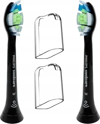 Immagine prodotto di Philips Sonicare DiamondClean HX6062 spazzole nere standard 2 pz