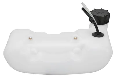 Obrázek produktu pro Sada palivové nádrže s víčkem (bílá) pro mini skútry, čtyřkolky a motokrosové motorky s dvoutaktními motory o objemu 43, 47 a 49 cm³