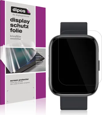 Produktbild von 6x Schutzfolie für Fireboltt Mercury klar Displayschutzfolie Folie Display Schutz dipos