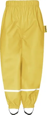 Produktbild von Regenhose mit elastischem Bund gelb Größe 92