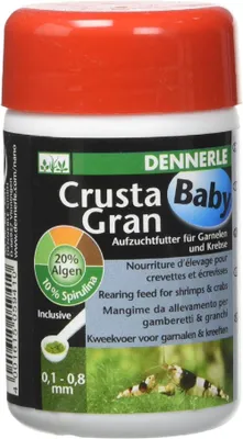 Image de Dennerle 5941, Nourriture sèche pour crevettes, Granulés, Crevettes d'eau douce, 100 ml
