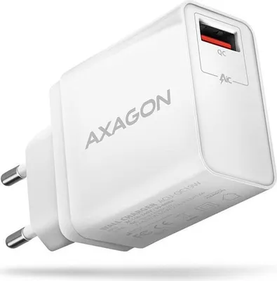Obrázek produktu pro Axagon ACU-QC19W wall charger 1x QC3.0/AFC/FCP/SMART 19W white
