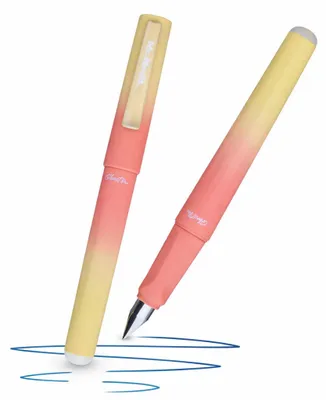 Produktbild von McNeill Ghost Pen Füller mit radierbare Tinte ergonomisch nachfüllbar für Rechts- und Linkshänder Gradient ROT