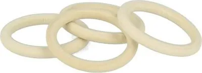 Produktbild von 4 Holzringe 50 mm