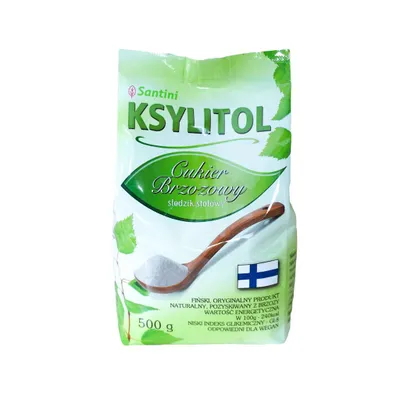 Obrázok produktu pre XYLITOL 500 g (TAŠKA) - SANTINI (FÍNSKO)