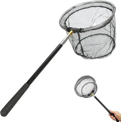 Produktbild von Insektennetz faltbar mit Teleskopgriff - 151,6 cm, schwarz