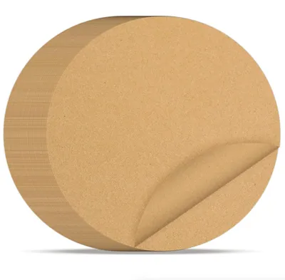 Produktbild von 200 runde Backformen mit 30 cm Durchmesser, geeignet für Heißluftfritteusen, für Kuchen, Grillgerichte, n, Hamburger und Desserts.
