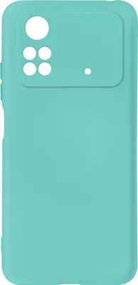 Produktbild von Avizar, Halbsteife Silikonhülle für Xiaomi Poco M4 Pro 4G, Türkis