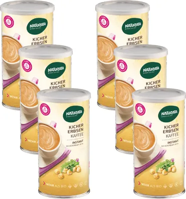 Produktbild von Kichererbsenkaffee, instant, Dose, 6 x 100 g