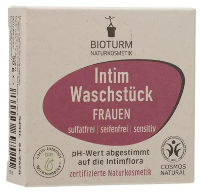 Produktbild von BIOTURM Intim Waschstück Frauen 50g PZN 17964452