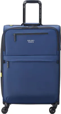 Image de DELSEY PARIS trolley Maubert 2.0 4 Double Rolls Expandable Trolley 69 Marine Blue bleu marine 71cm