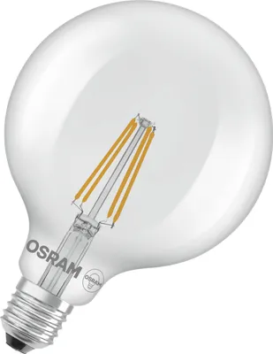 Produktbild von OSRAM LED Leuchtmittel LED Retrofit CLASSIC GLOBE125 5.9W 840 Clear E27 Neutralweiss 4099854469213