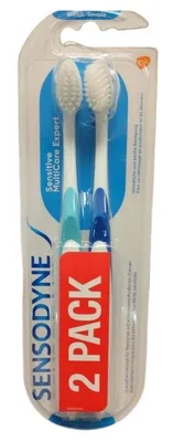 Zdjęcie produktu dla Sensodyne, Sensitive MultiCare Expert, Szczoteczka do zębów, miękka, 2 sztuki  (PRODUKT Z NIEMIEC)