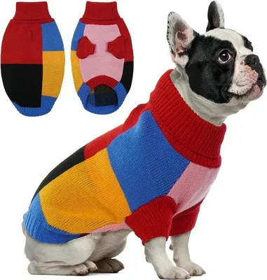 Produktbild von Warmer Hundepullover für kleine und mittelgroße Hunde – Bequemer Schutz vor Kälte