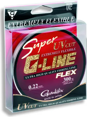 Obrázek produktu pro Monofilní vlasec Gamakatsu Super G Line Flex 0,22 mm 300 m