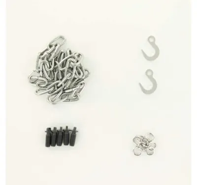 Zurrgurt-Set 1:14, 10 Ösen, 4 Haken, 2 Ketten