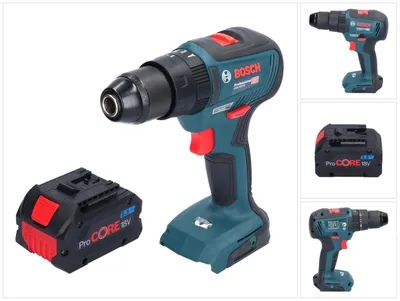 Zdjęcie produktu dla Bosch GSB 18V-55 Professional akumulatorowa wiertarko-wkrętarka udarowa 18 V 55 Nm bezszczotkowa + 1x akumulator ProCORE 5,5 Ah - bez ładowarki